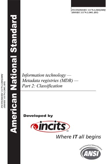 Standards PDF Cover Page